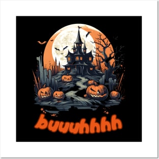 Buuhhhh-Halloween Haunt Posters and Art